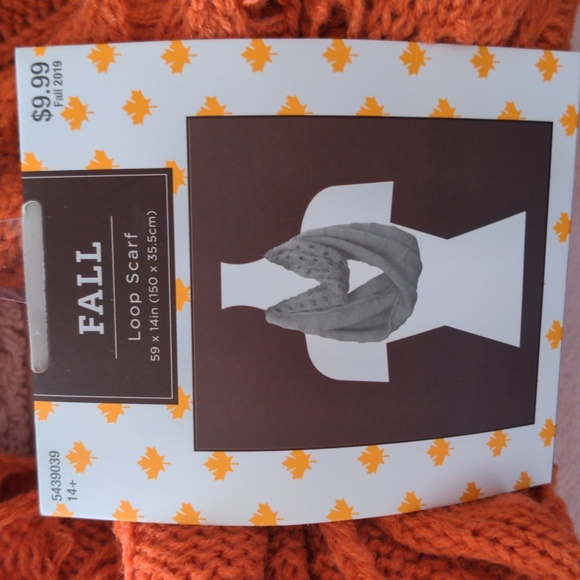 Fall Infinity Scarf - Picture 4 of 4